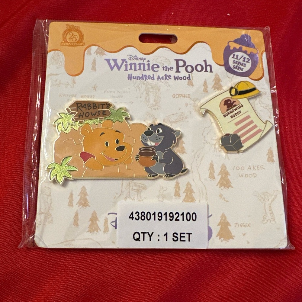 Disney Winnie the Pooh Pin Set 11/12 Nov 2025